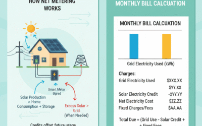 How Net Metering Works & How Monthly Bills Are Calculated